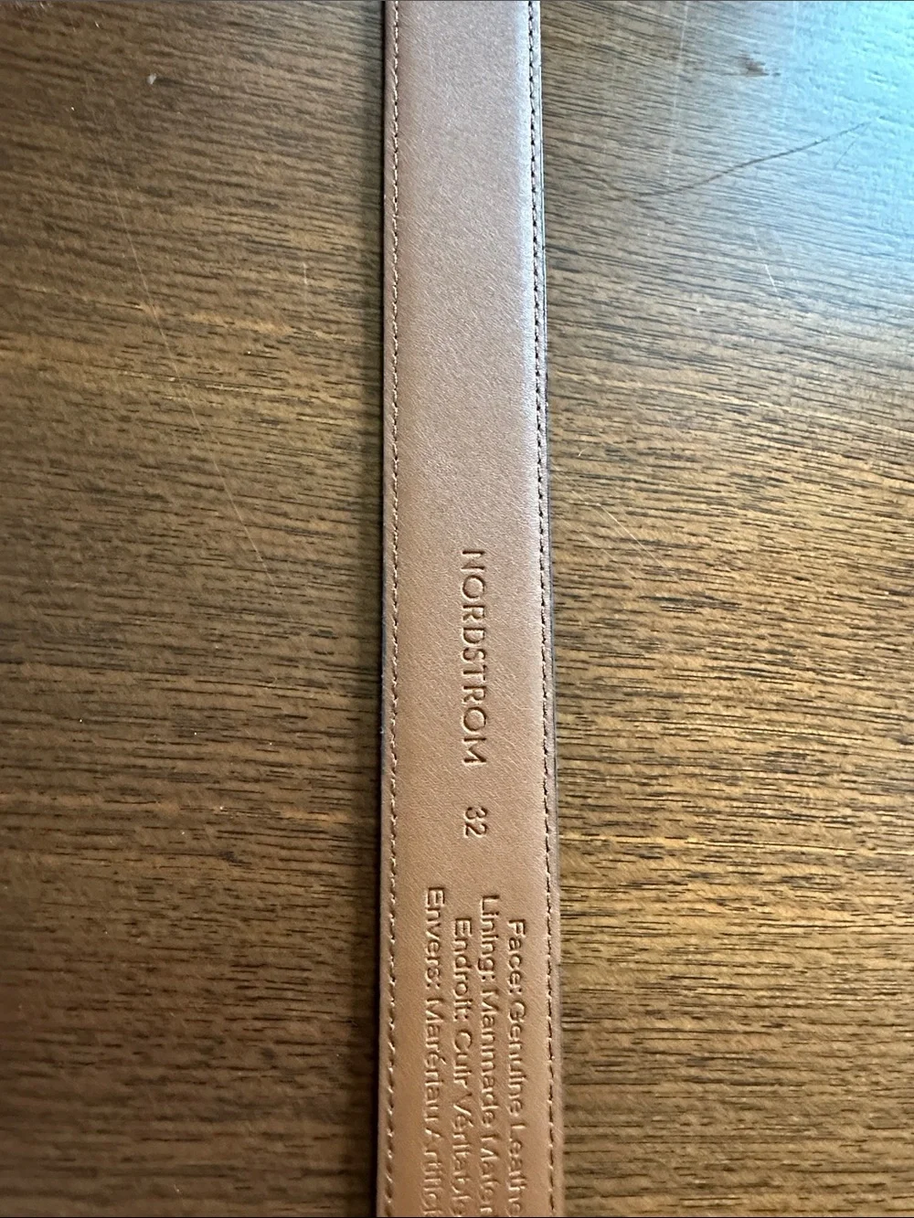 Nordstrom Leather Belt in  Brown